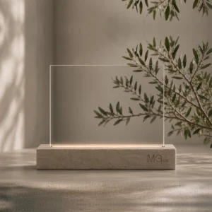 Low-iron extra-clear glass sample