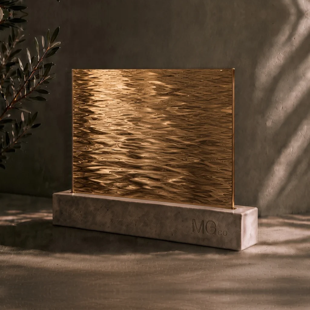 Bronze Contora stock antique mirror sample