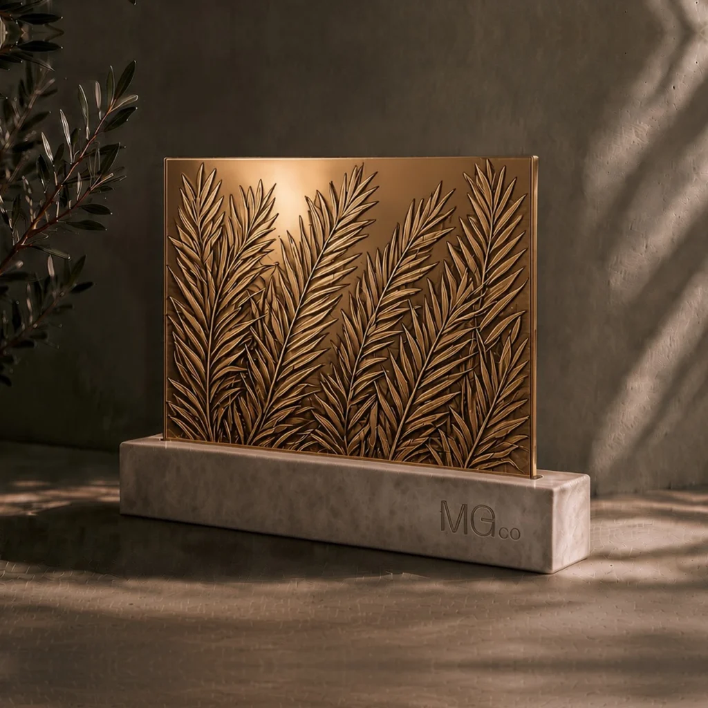 Bronze Everglade stock antique mirror sample