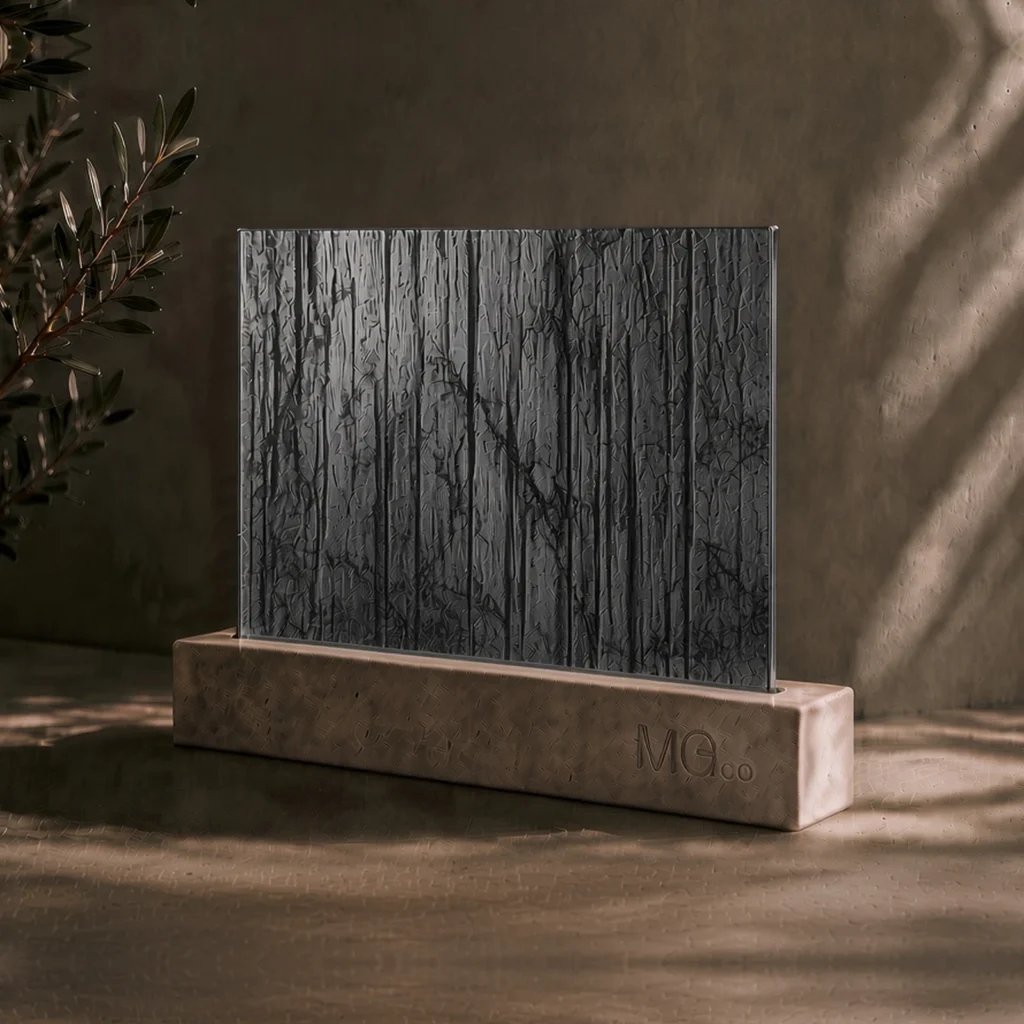 Grey Charcoal Sticks stock antique mirror sample