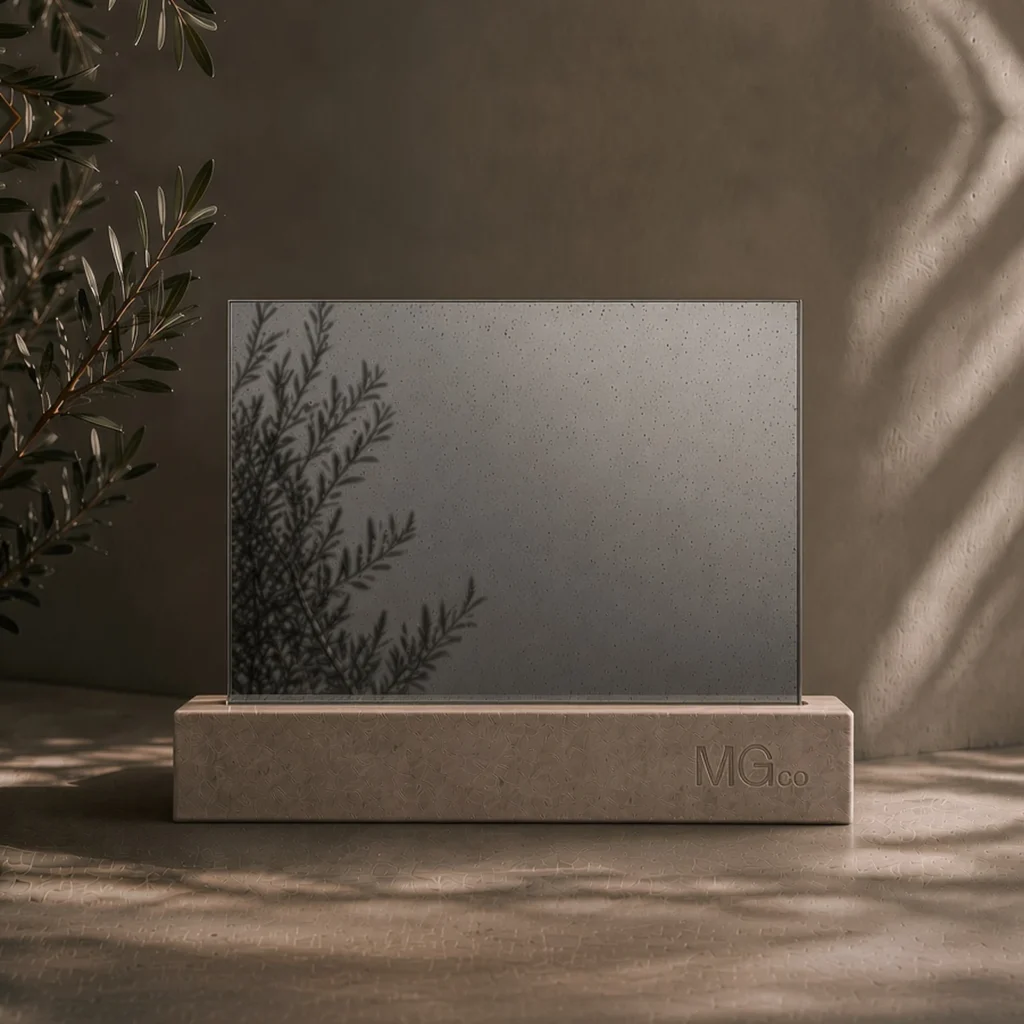 Grey stock antique mirror sample