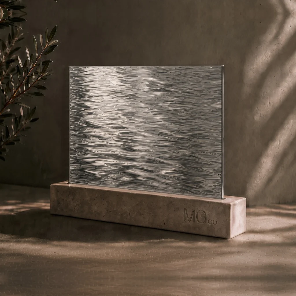 Silver Contora stock antique mirror sample