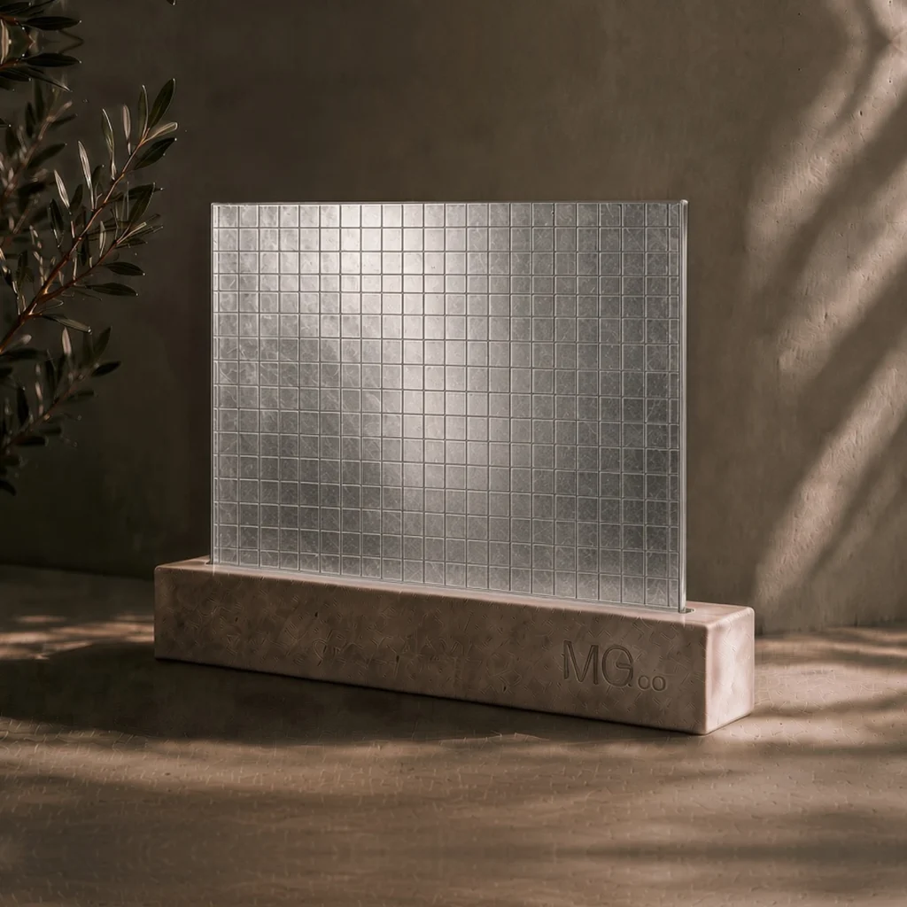 Silver Digital stock antique mirror sample