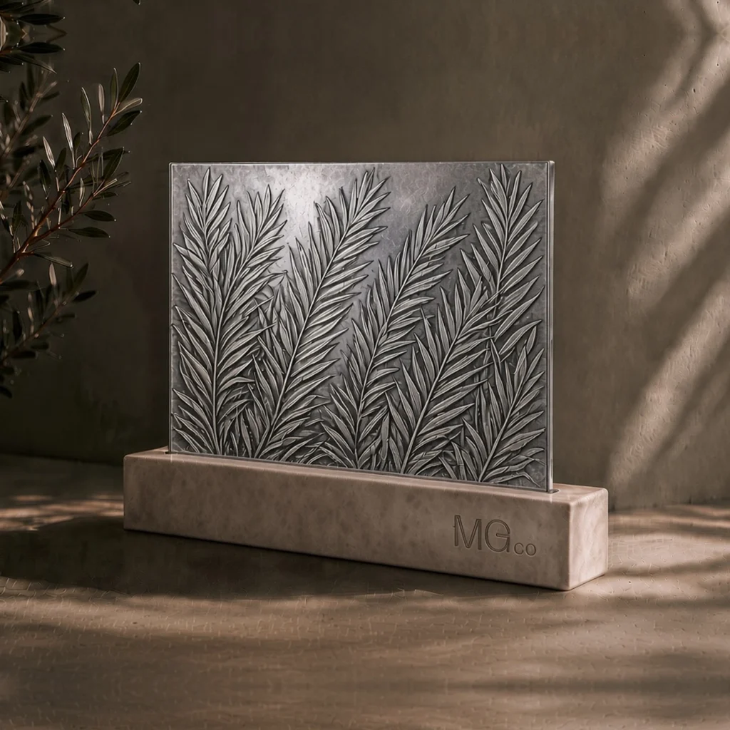 Silver Everglade stock antique mirror sample